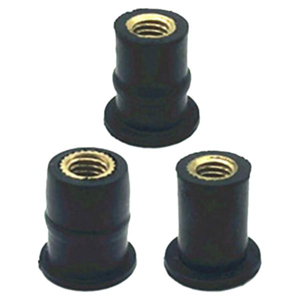 M5 ウェルナットフェアリングファスナーユニバーサルボルト交換簡単な取り付けスペアパーツ部品ネジフロントガラスナット真鍮ナットカヤック用