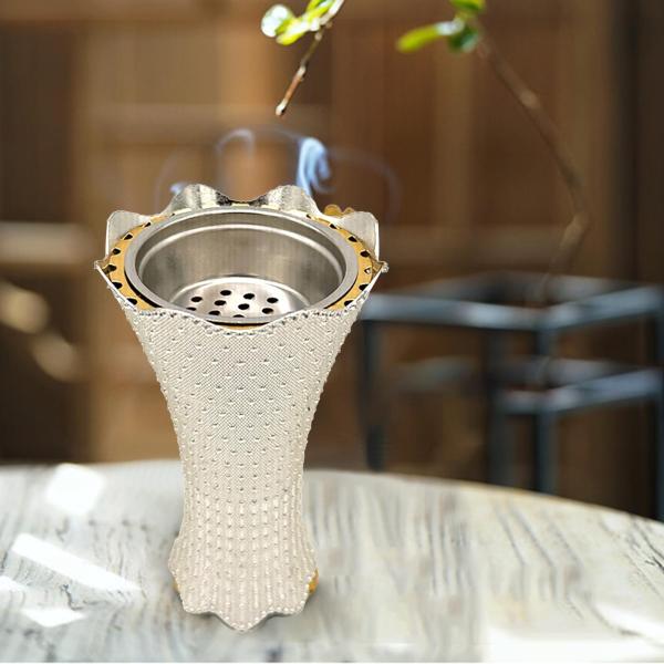 香炉ホルダーアラビア中東スタイル香炉金属アラビア祭用品レストランホテルリビングルームの装飾