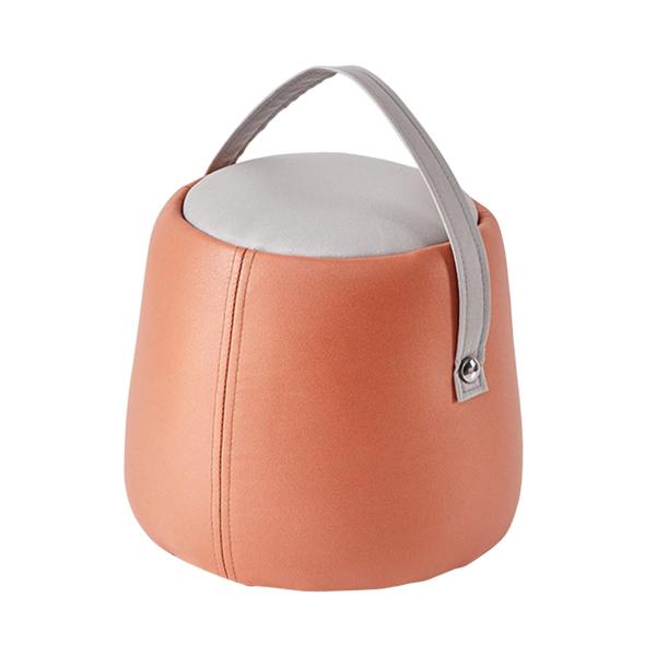 フットレスト 靴交換スツール 安定したハンドル付き ステップスツール 滑り止め 小型フットスツール ソファ ティースツール 戸口 寝室 ホー