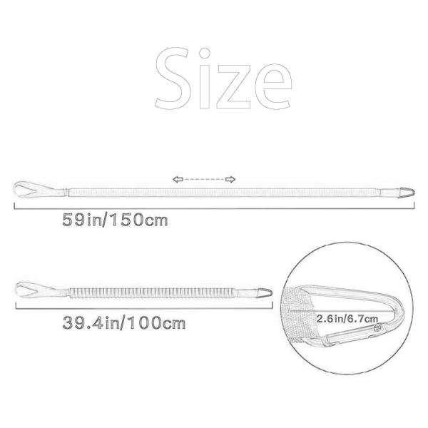 釣り竿ホルダーパドルリーシュカヤックパドル 100 センチメートル-150 センチメートルボート軽量プレミアムカヌーオールサーフボードタイロ