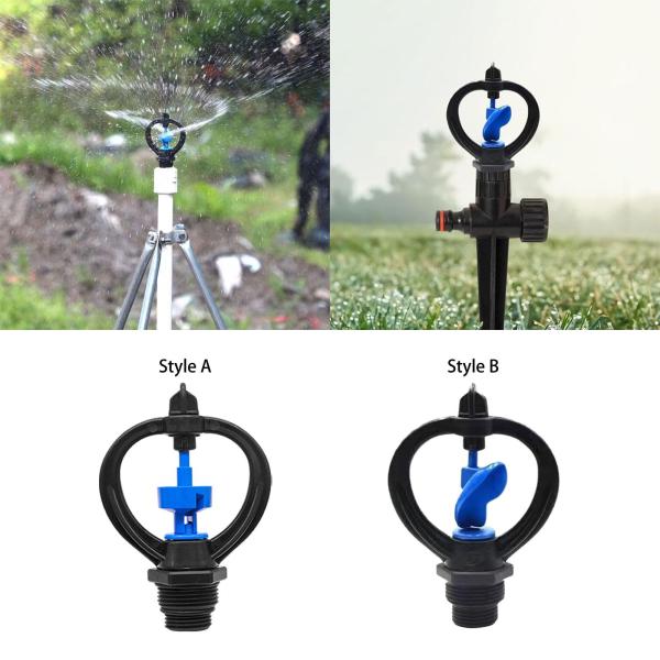 360度回転散水ドリッパースプリンクラー、4点バタフライヘッド灌漑スプリンクラー、農業、景観、温室、ガーデニング用