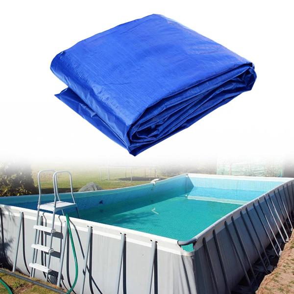 スイミングプールカバー/地上プール用プール保護カバー屋外/耐摩耗性プロフェッショナル保温折りたたみ式プールカバー