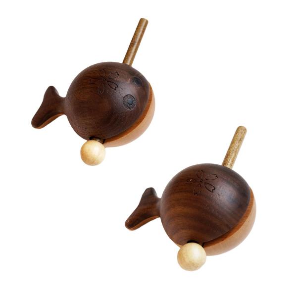 伝統的な木製打楽器 バチ付き homeshop_1700-zen-0008