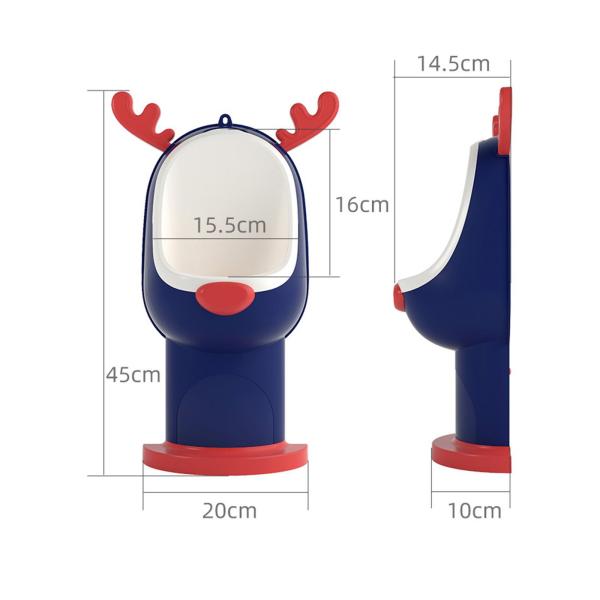 吊り下げ式おしっこトレーナー、小便器トイレトレーニング、照準ターゲット付き小便器トレーナートイレトレーナー小便器、立ち式トイレ小便器、子供用