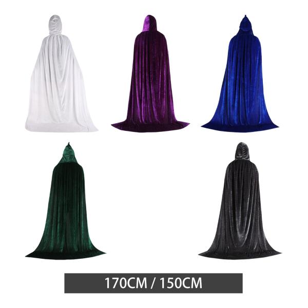 ハロウィン コスプレ ロング フード付き マント ケープ アクセサリー 柔らかい肌に優しい生地 丈夫なウィザード 悪魔の衣装 クリスマス パ