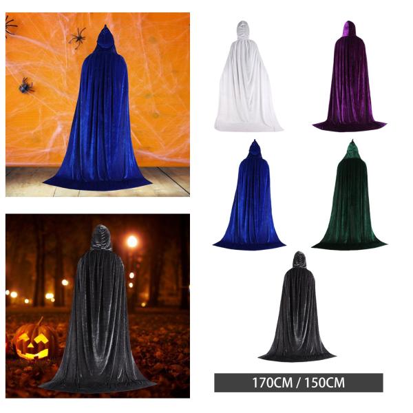 ハロウィン コスプレ ロング フード付き マント ケープ アクセサリー 柔らかい肌に優しい生地 丈夫なウィザード 悪魔の衣装 クリスマス パ