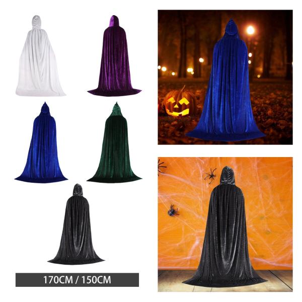 ハロウィン コスプレ ロング フード付き マント ケープ アクセサリー 柔らかい肌に優しい生地 丈夫なウィザード 悪魔の衣装 クリスマス パ