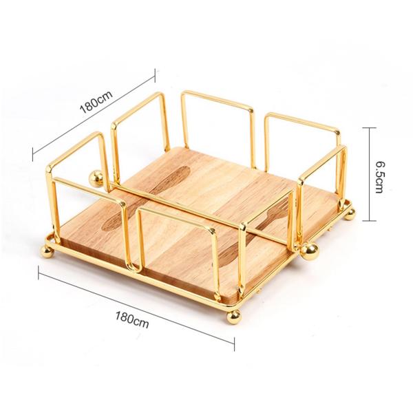 ナプキンナプキンホルダー卓上ティッシュディスペンサーダイニングホームスタイリッシュな屋内使用カウンタートップキッチンナプキン収納ボックスオー