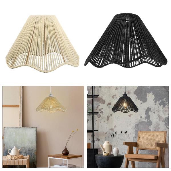 自由奔放に生きるライトシェード織ランプシェードシャンデリアカバー防塵ランプシェード天井ランタンカバーキッチンカフェダイニングテーブル農家寝室
