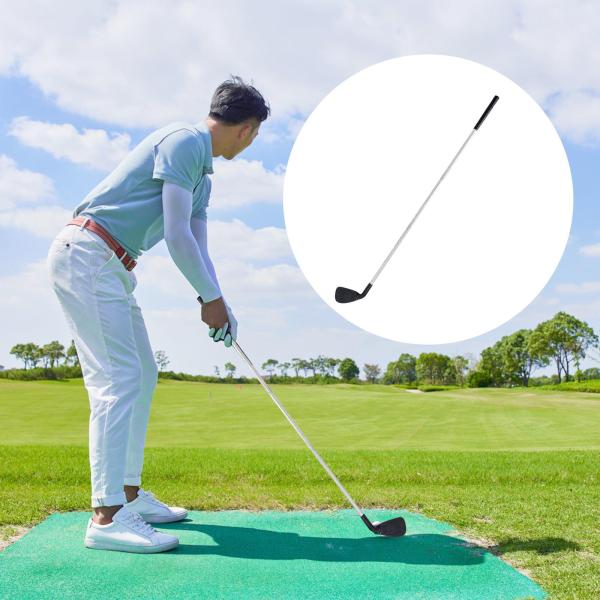 ゴルフチッパー ゴルフウェッジ ポータブル 軽量 メタルシャフト 右利き ゴルフチッピング 練習クラブ ゴルフサンドウェッジ 初心者向け 親