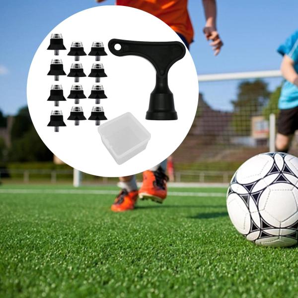 12x スポーツ交換用サッカースタッド金属スタッドサッカーブーツボールブーツスタッドアルミサッカースタッド大人の靴用