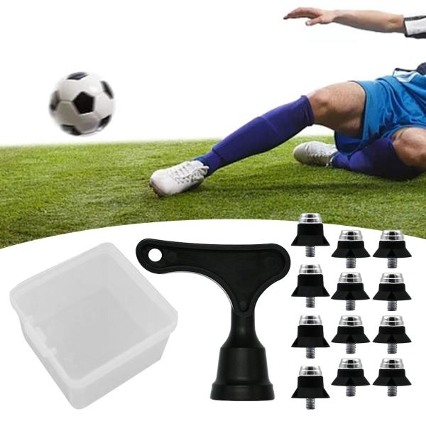 12x スポーツ交換用サッカースタッド金属スタッドサッカーブーツボールブーツスタッドアルミサッカースタッド大人の靴用