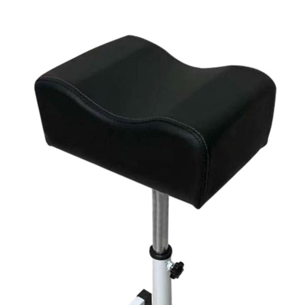 ペディキュアマニキュアフットレスト、高さ49cm-69cm調節可能、ペディキュアフットレスト、頑丈な鉄の美容フットレスト、フットマッサージス