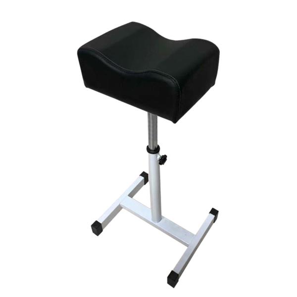 ペディキュアマニキュアフットレスト、高さ49cm-69cm調節可能、ペディキュアフットレスト、頑丈な鉄の美容フットレスト、フットマッサージス