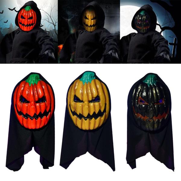 ハロウィン パンプキン ヘッド マスク コスチューム パーティー アクセサリー ステージ パフォーマンス用