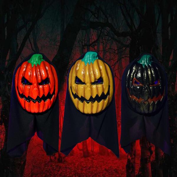 ハロウィン パンプキン ヘッド マスク コスチューム パーティー アクセサリー ステージ パフォーマンス用