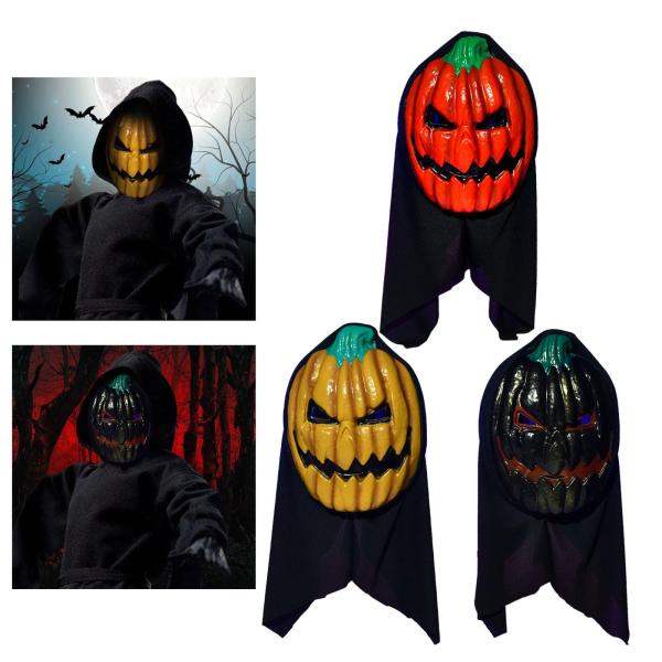 ハロウィン パンプキン ヘッド マスク コスチューム パーティー アクセサリー ステージ パフォーマンス用