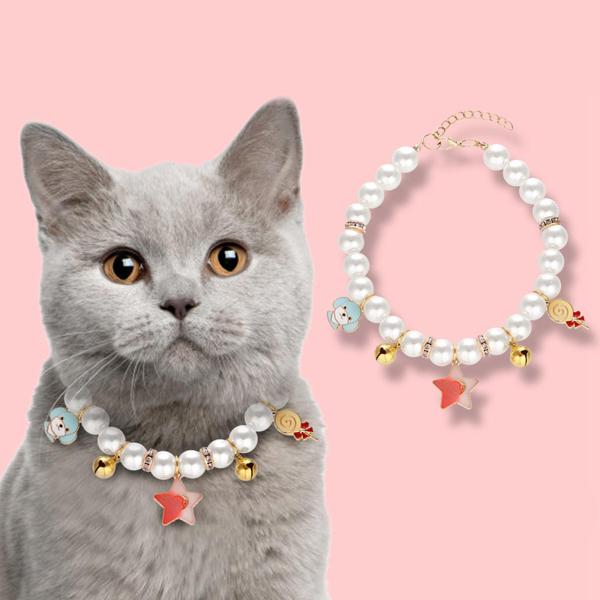猫のネックレスの首輪ジュエリー首輪衣装アクセサリーファッション首輪アクセサリーペットの猫犬の首輪子犬の結婚式用