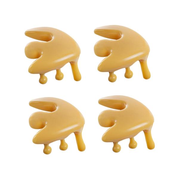 4x テーブルコーナープロテクター、ベビープルーフコーナー、コーヒーテーブルサイドテーブル用ポータブル家具コーナーガード