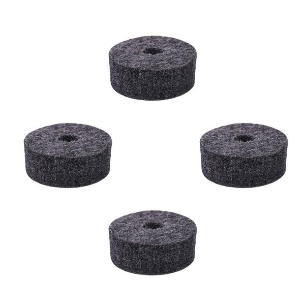 シンバル交換キット、ドラムセット用Φ4cmシンバルスタンドフェルト、シンバルスリーブとワッシャー、ドラムシンバルフェルトパッド