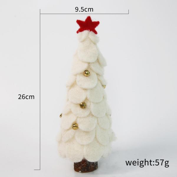 クリスマスツリー卓上オーナメント スターデスクトップアートクラフトクリスマステーブルデコレーション アパートの寝室ホテルのショーケースギフト