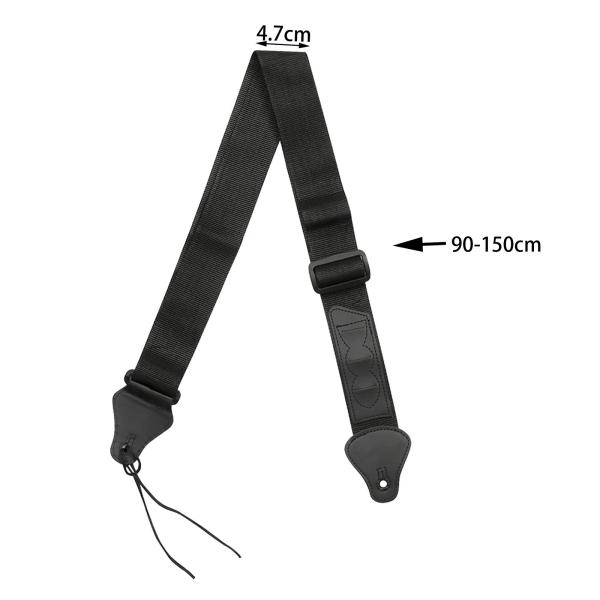 ギターストラップ ショルダーストラップ 90cm-150cm 調節可能 クラシックギター、ウクレレ、アコースティックギター、バンジョー、マン