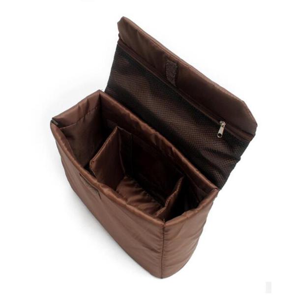 カメラインサートバッグナイロン耐衝撃便利な耐久性のあるポータブルレンズバックパック