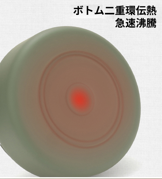 1L やかん 直火キャンプ用 アウトドア 軽量 湯沸かし やかん