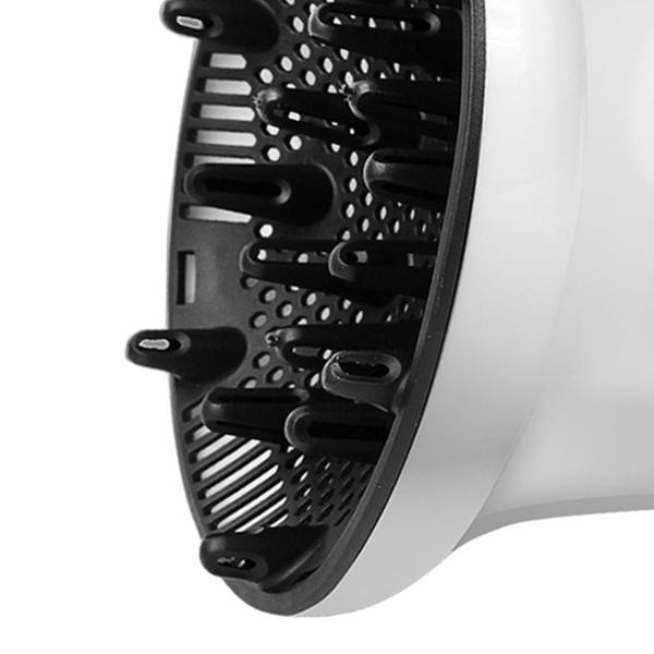 ヘアドライヤーディフューザーヘアディフューザーアタッチメント、ポータブルプロフェッショナル軽量回転バックルウェーブヘア、ストレートヘア