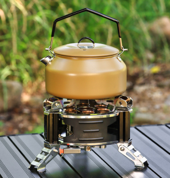 やかん 1L  ステンレス スチール やかん アウトドアやかん 直火対応 一人暮らし ヤカン 調理器具 キッチン 軽量ポータブルキャンピングケトル