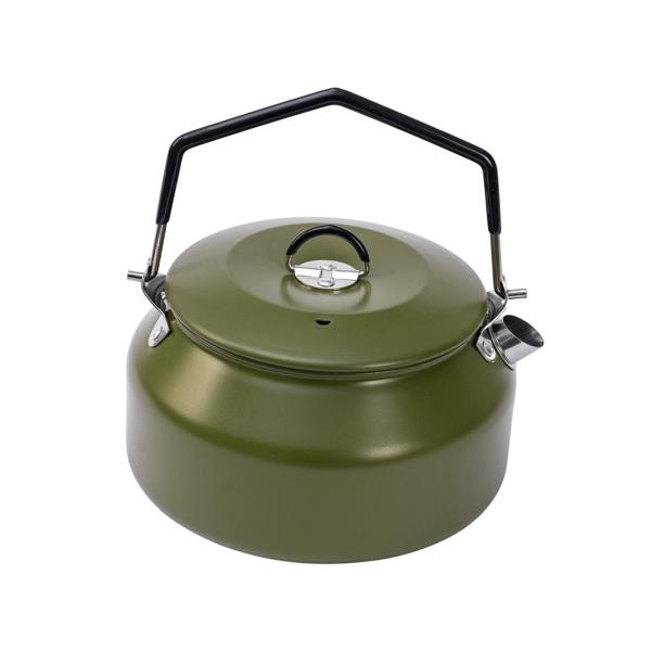 やかん 1L  ステンレス スチール やかん アウトドアやかん 直火対応 一人暮らし ヤカン 調理器具 キッチン 軽量ポータブルキャンピングケトル