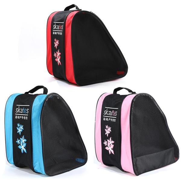 ローラースケートバッグ通気性ポータブルアイススケートバッグケーススケートシューズバッグ
