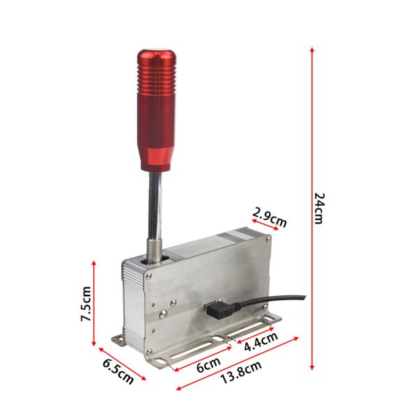 Windows10 7 XPホイールゲームギアシフト用USBシーケンシャルシフター