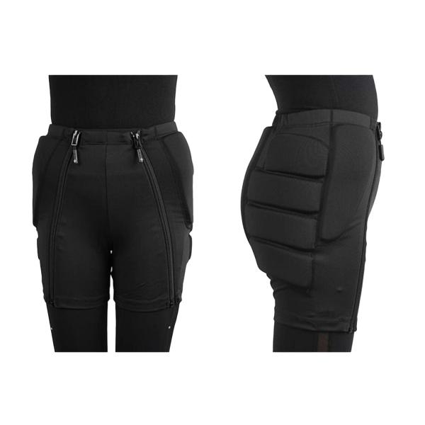 保護パッド入りショーツ、通気性のある軽量保護具、スノーボード スケート スキー スケートボード用ヒッププロテクター