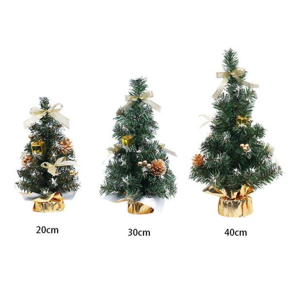 40 センチメートルミニクリスマスツリーミニクリスマスツリー人工クリスマスツリークリスマスオーナメントバーテーブルフェスティバルパーティーの