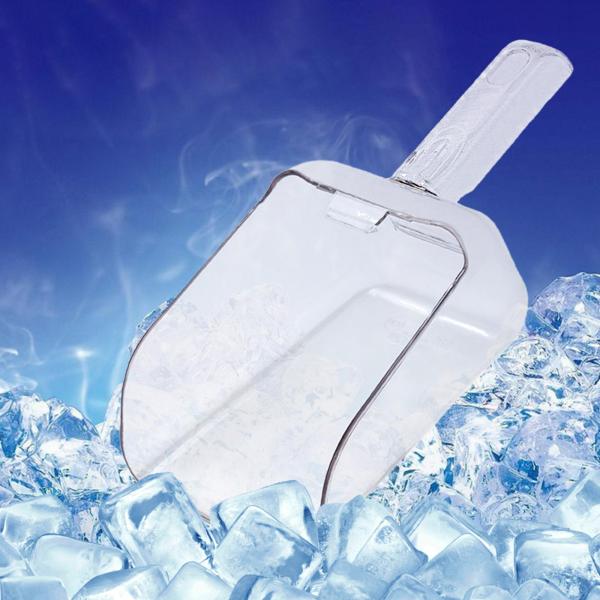 アイススクープ、大型ペット、フードサービングスクープ、多用途スナックスクープ小麦粉しゃもじ、キッチン、家庭、商業用