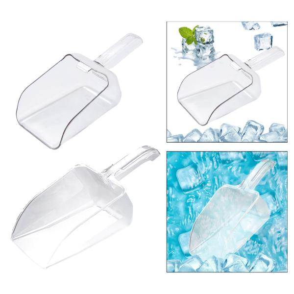 アイススクープ、大型ペット、フードサービングスクープ、多用途スナックスクープ小麦粉しゃもじ、キッチン、家庭、商業用