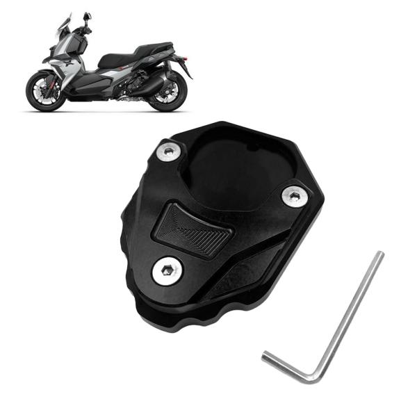 オートバイサイドスタンドフットパッド レンチアクセサリー付き C400GT  2019-2021用 簡単に取り付けられ、耐久性のある