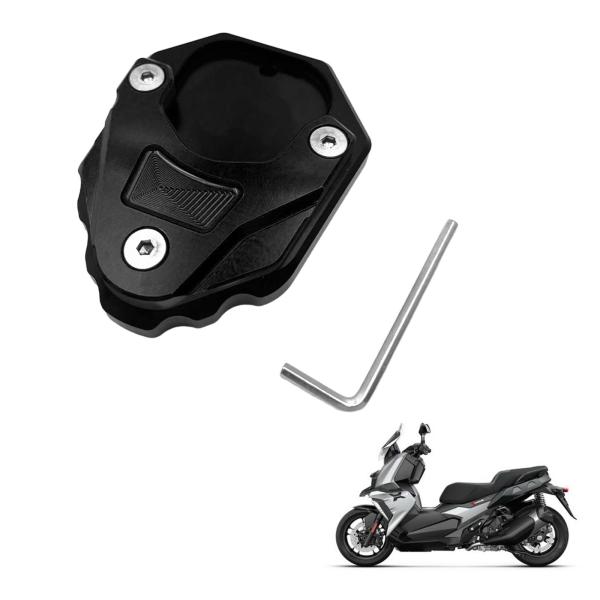 オートバイサイドスタンドフットパッド レンチアクセサリー付き C400GT  2019-2021用 簡単に取り付けられ、耐久性のある