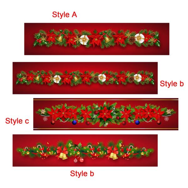 クリスマステーブルランナー クリスマス装飾 レッド 装飾 素朴 洗える クリスマス装飾 テーブルクロス デスク用 冬 ダイニングテーブル