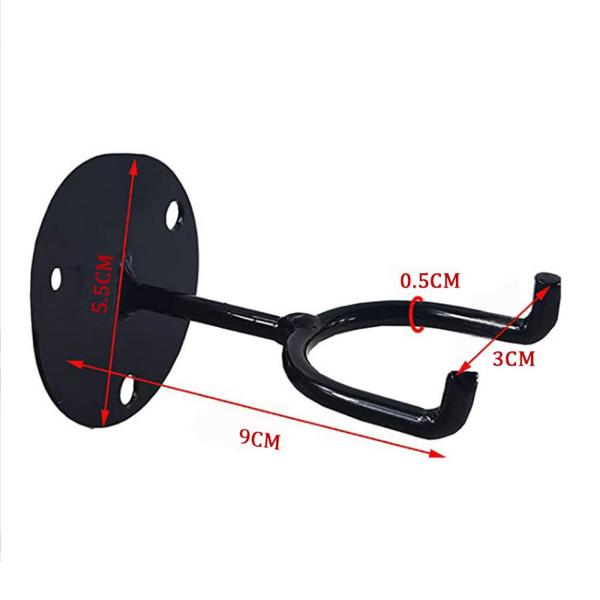 野球壁掛けホルダー、野球収納ラック、丈夫な鉄製壁掛けオーガナイザーブラケット野球ディスプレイホルダー