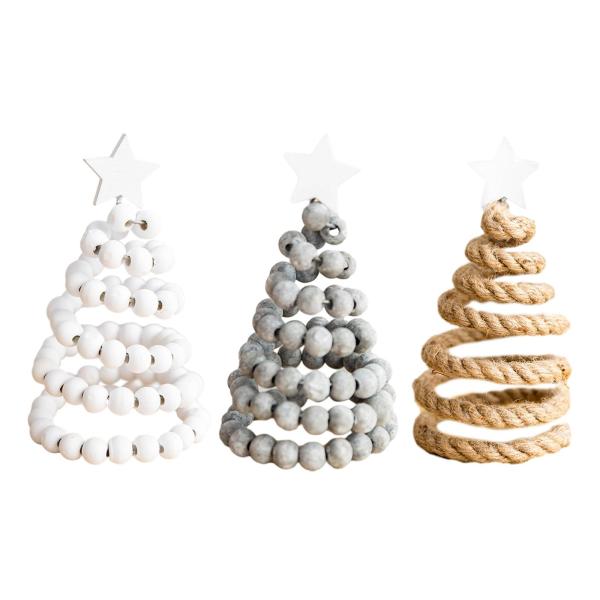 人工クリスマスツリー フェスティバルパーティークリスマスツリー 10x17cm ミニ木製卓上クリスマスツリー 結婚記念日ホテル用