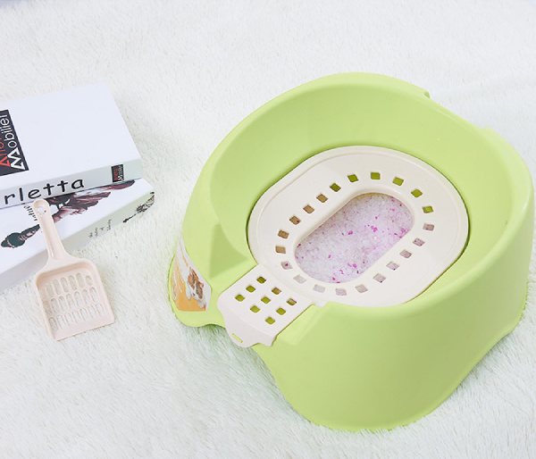 猫トイレオープントップペットトイレトレイ便器 におい対策 砂の飛び散ら防止 掃除簡単 猫用品 おしゃれ 収納