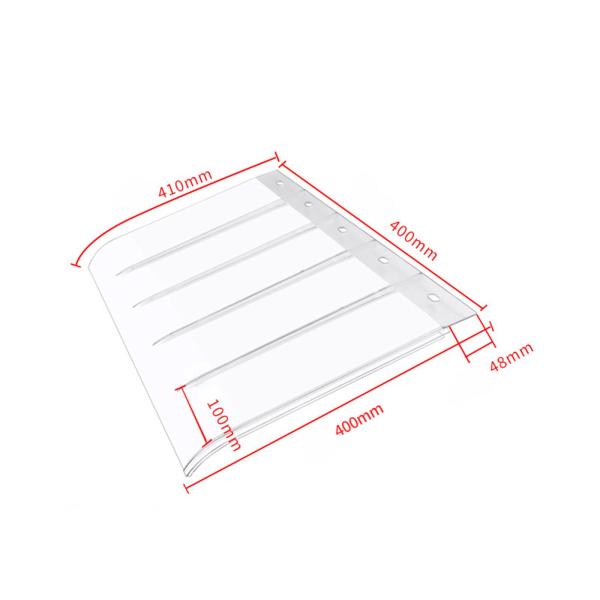 窓キャノピードアキャノピーサンシェードシェルター透明壁取り付け窓日よけ屋外