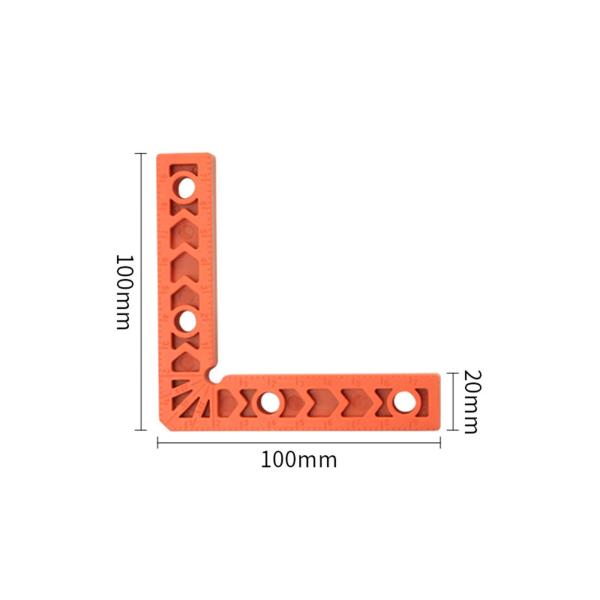 90度クランプ、コーナークランプ、直角正方形ツールキャビネットクランプ木工大工クランプツール、額縁用