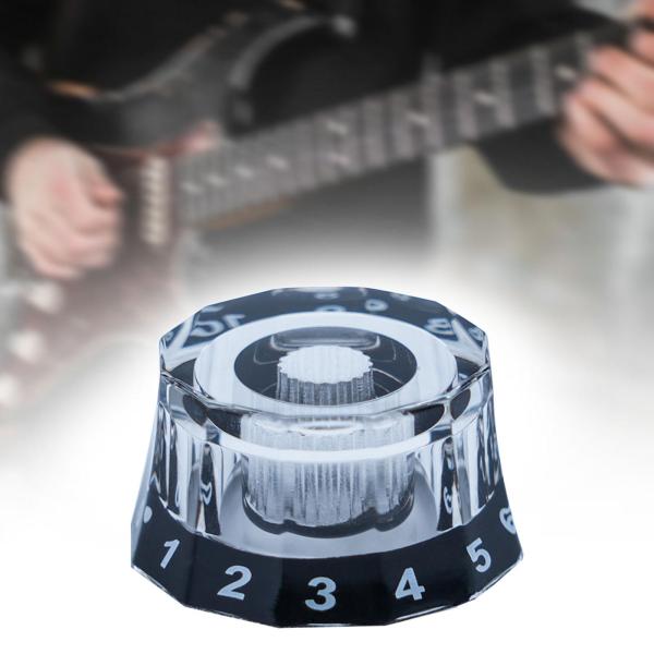 エレキギタートップハットノブ、ギターノブ、ヴィンテージ、エレキギター用ユニバーサルベースノブ、スペアパーツ、交換用