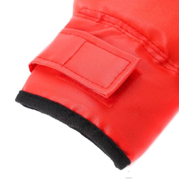 2 ペア ボクシング グローブ PU レザー ハンドガード パンチ ミット パンチング グローブ スパーリング グローブ ワークアウト サン