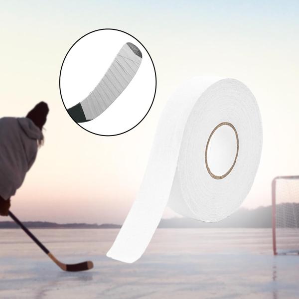 アイスホッケー布テープ ホッケーソックステープ スポーツテープ 防水プロテクターカバー 82フィート ホッケーテープ ホッケーロッドテープ