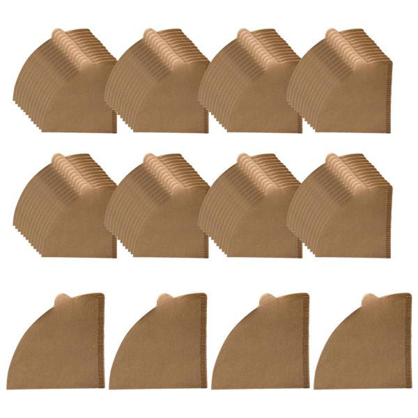 交換用フィルター 100枚 使い捨て天然紙フィルター コーヒーメーカー用コーンフィルター フィルターカップドリッパー