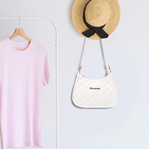 ショルダーバッグ 女性用 脇の下バッグ PUレザー 小さなレディース カジュアル 脇の下財布 ホーボー ストリートパーティー ショッピング 